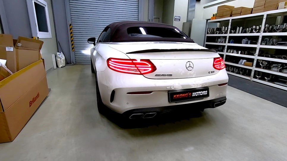 [벤츠 C63 AMG] 커스텀풀배기 작업 / 인천 동구