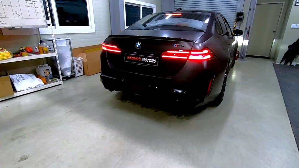 [BMW M5] 커스텀풀배기 + 머플러팁 / 인천 동구