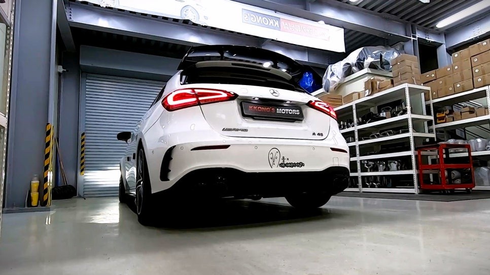 [벤츠 A45 AMG] 커스텀 풀배기작업 / 인천 동구