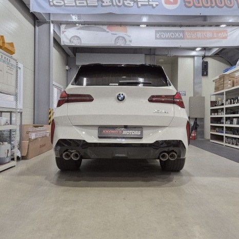 BMW X3 신형 풀체인지 배기 튜닝 / 인천 동구