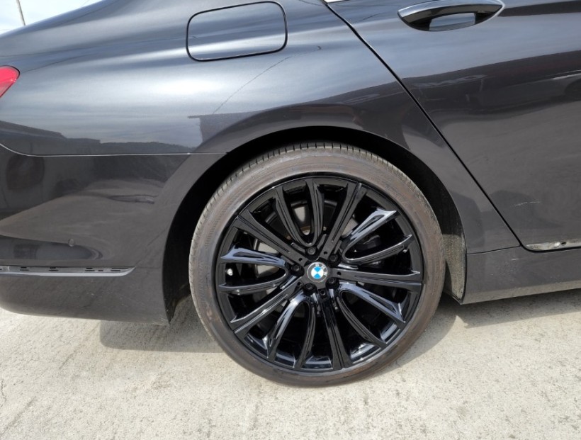 제천휠도색 BMW 7시리즈 블랙유광 휠도색 시공작업기! / 원주시 소초면
