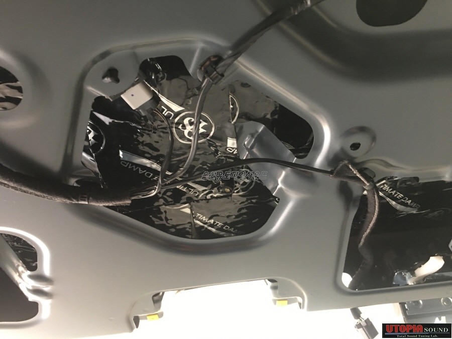 울산카오디오 /  팰리세이드 카 오디오 인스톨 2웨이 멀티 풀작업     1부 도어방음 + 트렁크 방음 + 본넷트 후드 방음