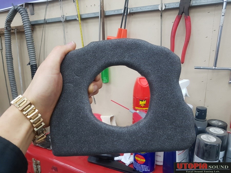 [울산카오디오작업]    현대자동차 싼타페 DM 파이오니아 센터스피커를 장착하다