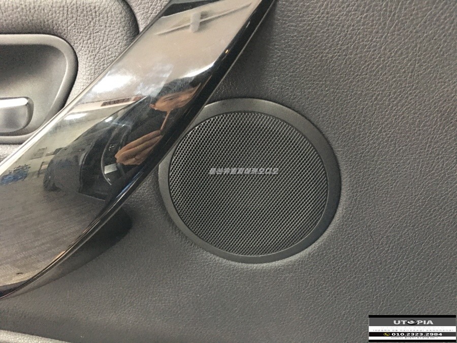 울산BMW 포컬 스피커 교환 / BMW 320i 포컬 ES-100K 2웨이    스피커 교환, 프론트 도어 신슐레이터 방음작업