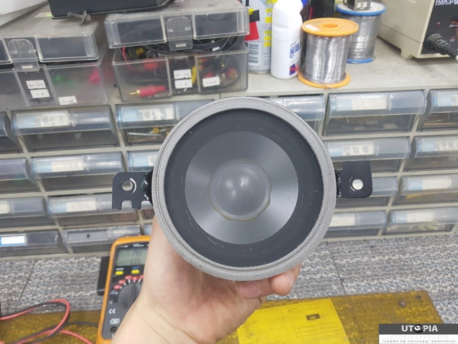 울산카오디오작업/     부산에서 오신 K7 차주님도 선택한 CDT 센터 스피커 CS 03 DVC