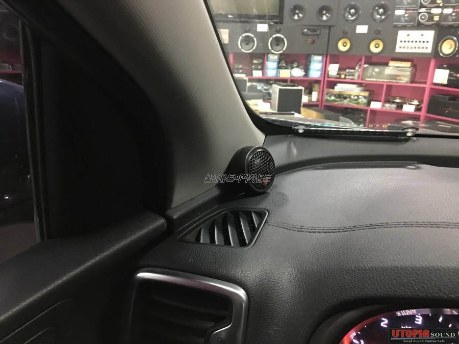 울산카오디오 -  스포티지QL 카오디오 인스톨 작업 2부