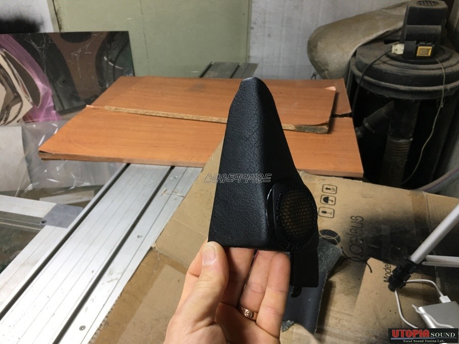 울산팰리세이드 카오디오 /  팰리세이드 고음스피커 개방 작업