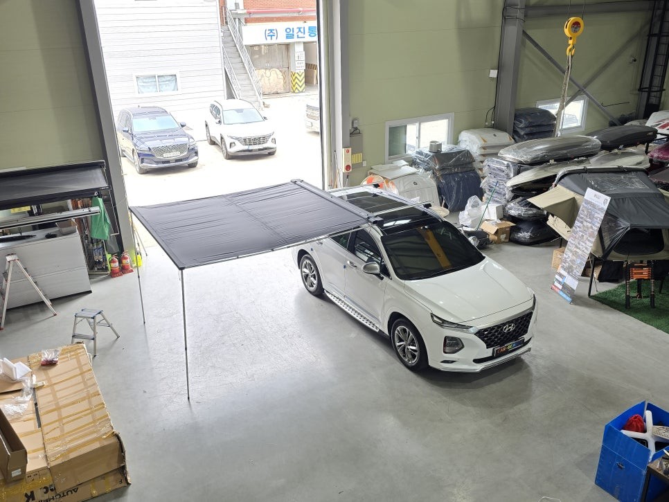 싼타페 사이드어닝 TM 알루미늄어닝 휴고 AN-525A 대구 경북 울산 총판 카뷰티 / 대구 달서