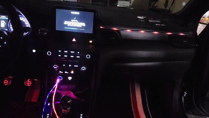 대구 무빙엠비언트 벨로스터 DMX 비노출 매립형 무배선 아크릴 무드등 / 대구, 구미