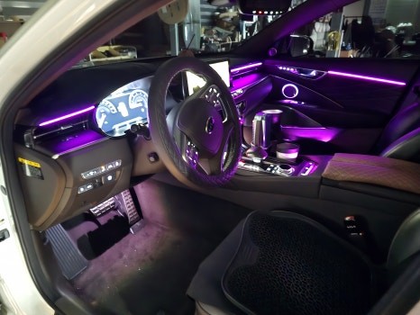 더뉴K9 엠비언트가 허전하다면 K9 순정엠비언트 연동 대구 순정연동엠비언트 전문점 카뷰티 / 대구 달서