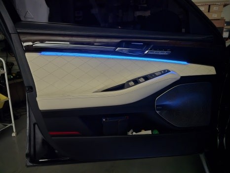 제네시스 EQ900 광량업에비언트 실내 분위기 완전달라짐 실내 감성 업그레이드 / 대구 달서