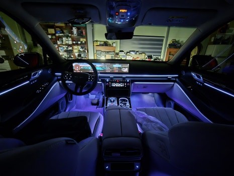 제네시스 GV80 순정연동엠비언트 대구 순정엠비언트 전문점 카뷰티 / 대구 달서