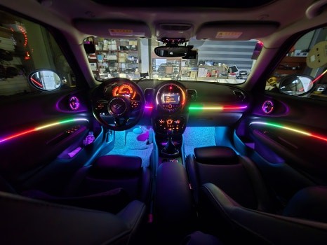 🚗 대구 미니쿠퍼 무빙엠비언트 시공 후기 순정엠비언트 옵션 차량, 감성 업그레이드 제대로 했습니다 / 대구 달서