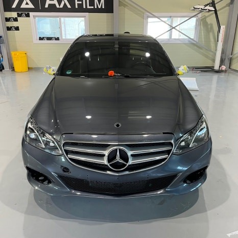 [나이퍼스] 벤츠 e220 전체랩핑 (체리 메탈릭) 시공 시흥랩핑/인천랩핑/부천랩핑 / 시흥시 월곶동