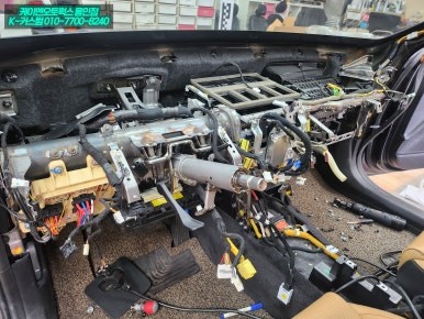 K5 DL3 순정 HUD 시스템 헤드업 디스플레이 장착 운전 피로 확 줄어드는 튜닝 / 용인 농서동