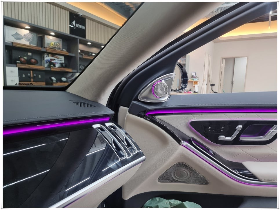 W223 벤츠 S 클래스 4D부메스터 전동 스피커