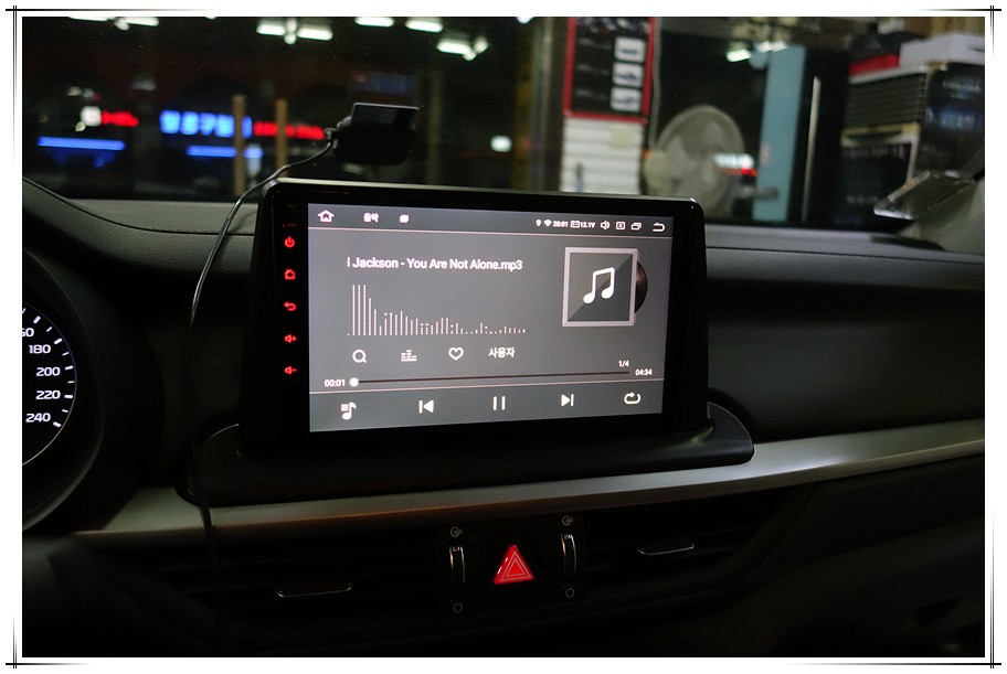 올 뉴 K3 안드로이드 올인원 내비게이션 설치