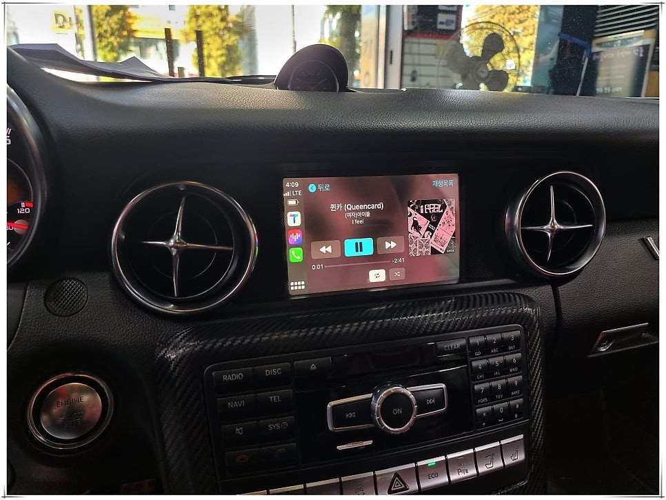 벤츠 SLK55 AMG - 애플 카플레이, 안드로이드 오토 사용기