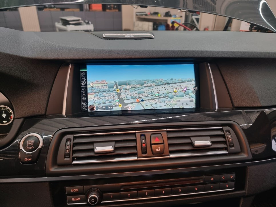 15년  BMW 5시리즈 순정 내비게이션 지도 업데이트 2024