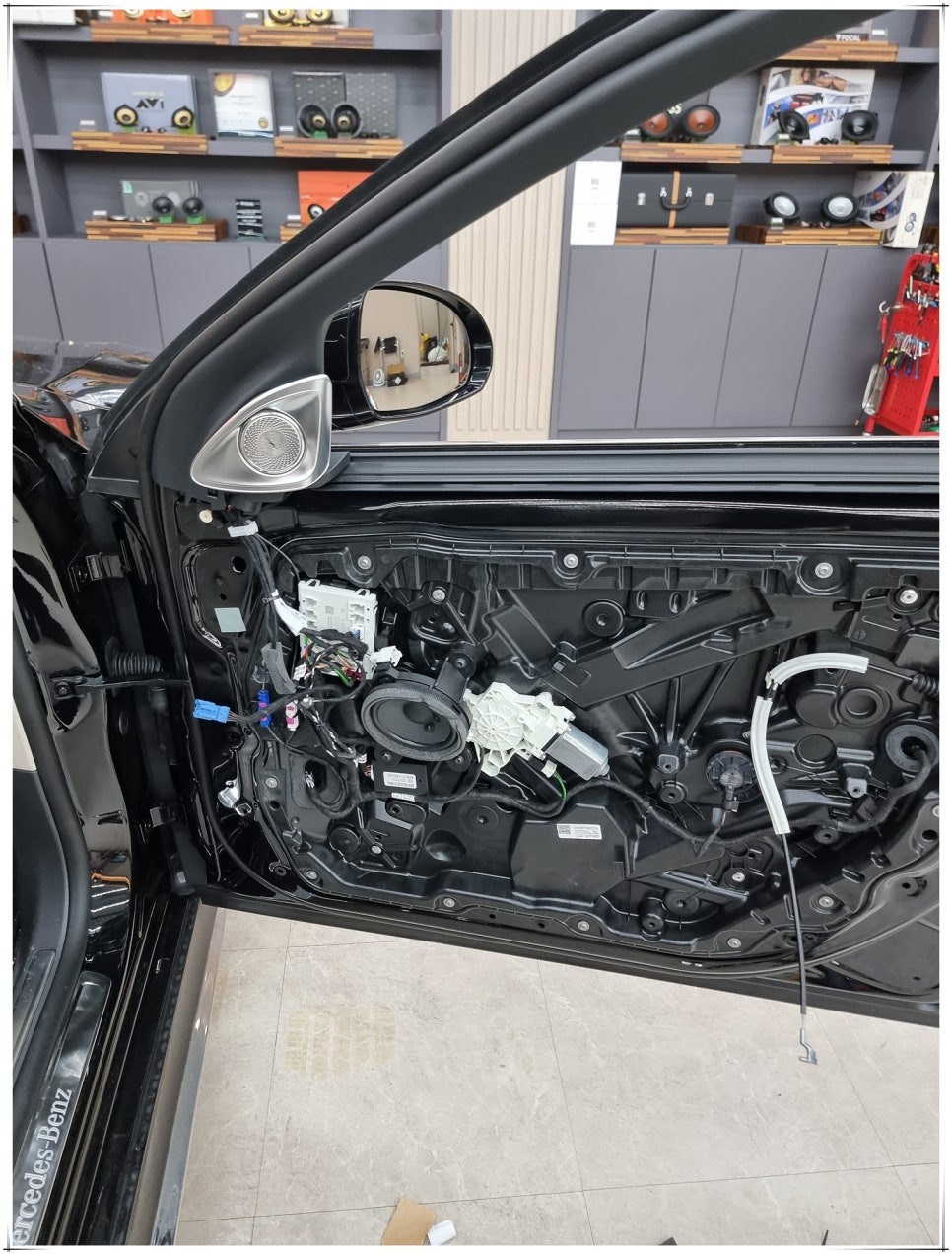 W223 벤츠 S 클래스 4D부메스터 전동 스피커