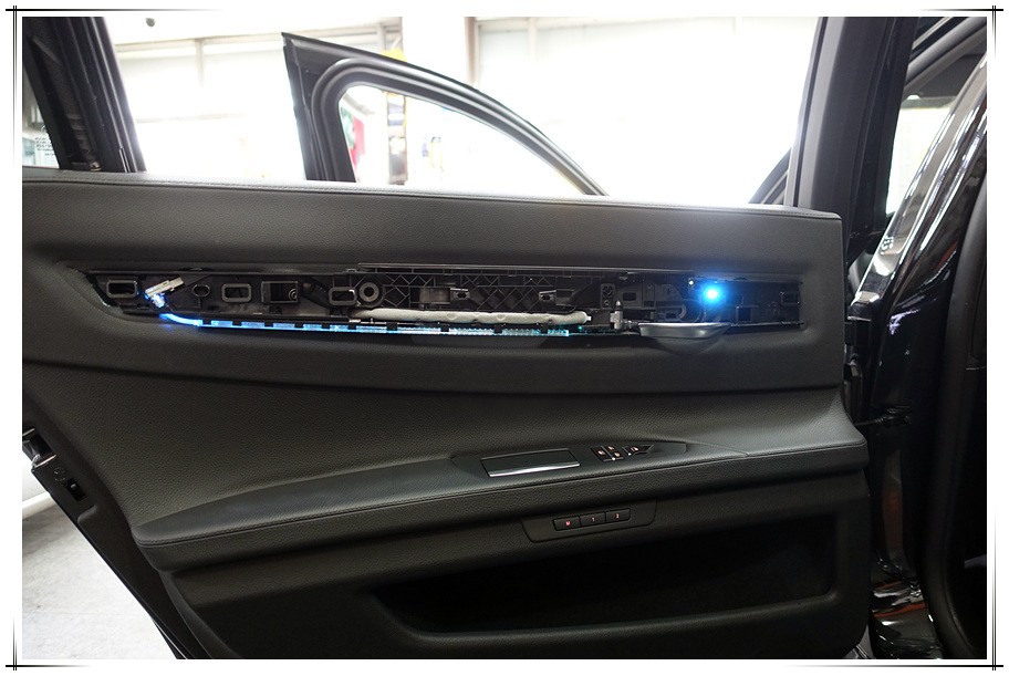 BMW 7시리즈 14년식 가변 앰비언트 라이트와 코딩