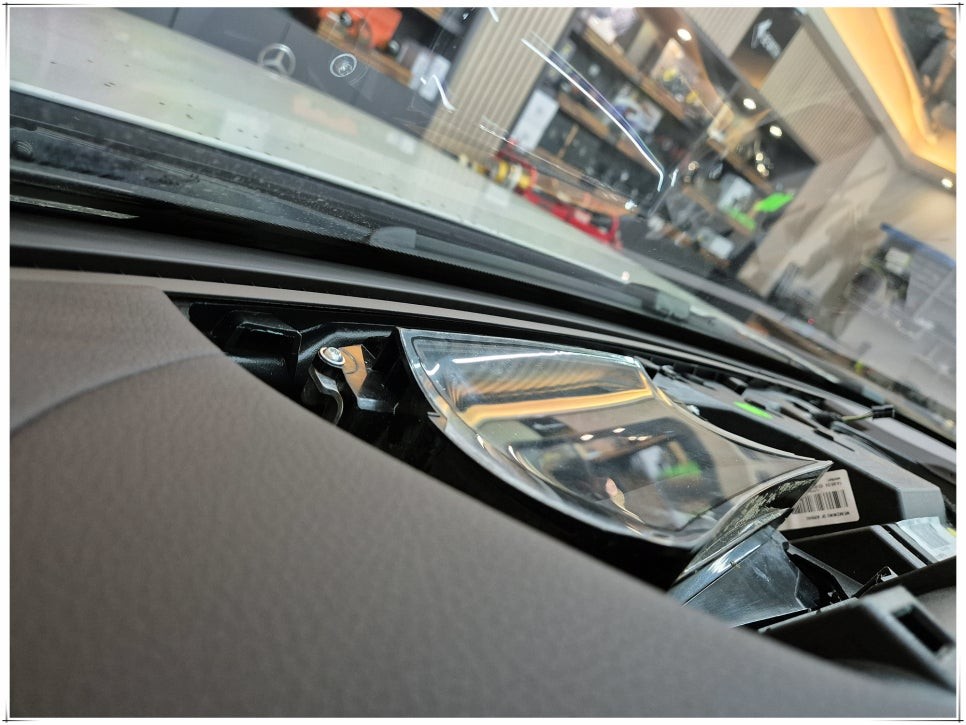 2015 W222 벤츠 S63AMG  순정 HUD(헤드업 디스플레이) 장착
