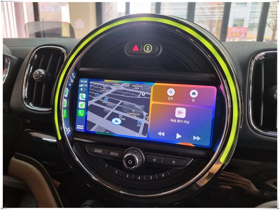 19년식 미니 컨트리맨 애플 카플레이 코딩