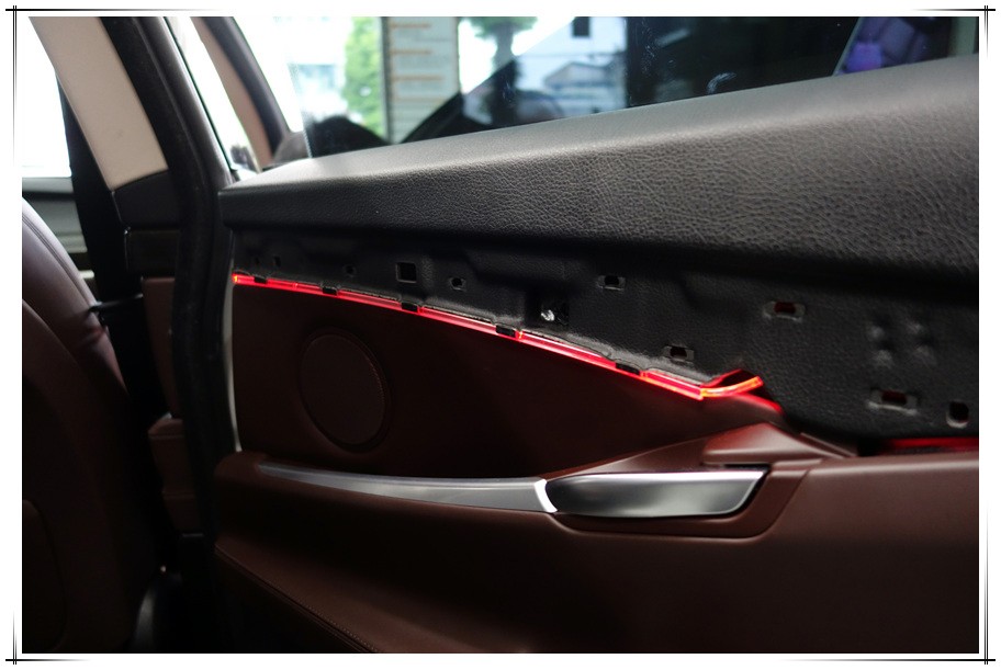 bmw 5GT - 가변 앰비언트 라이트 (전면 포함)