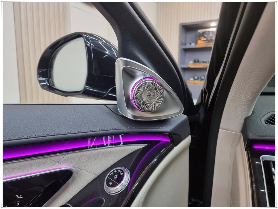 W223 벤츠 S 클래스 4D부메스터 전동 스피커