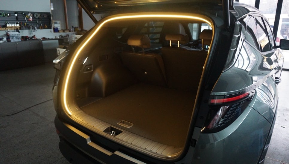 제주 투싼 NX4 식빵등 장착하기~!! 요즘 핫 한 튜닝 아이템~! / 제주