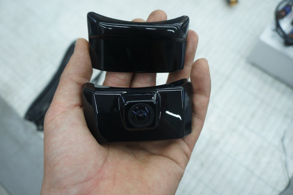 제주 렉스턴 스포츠 전방카메라 순정 네비게이션 연동으로 깔끔하게! / 제주