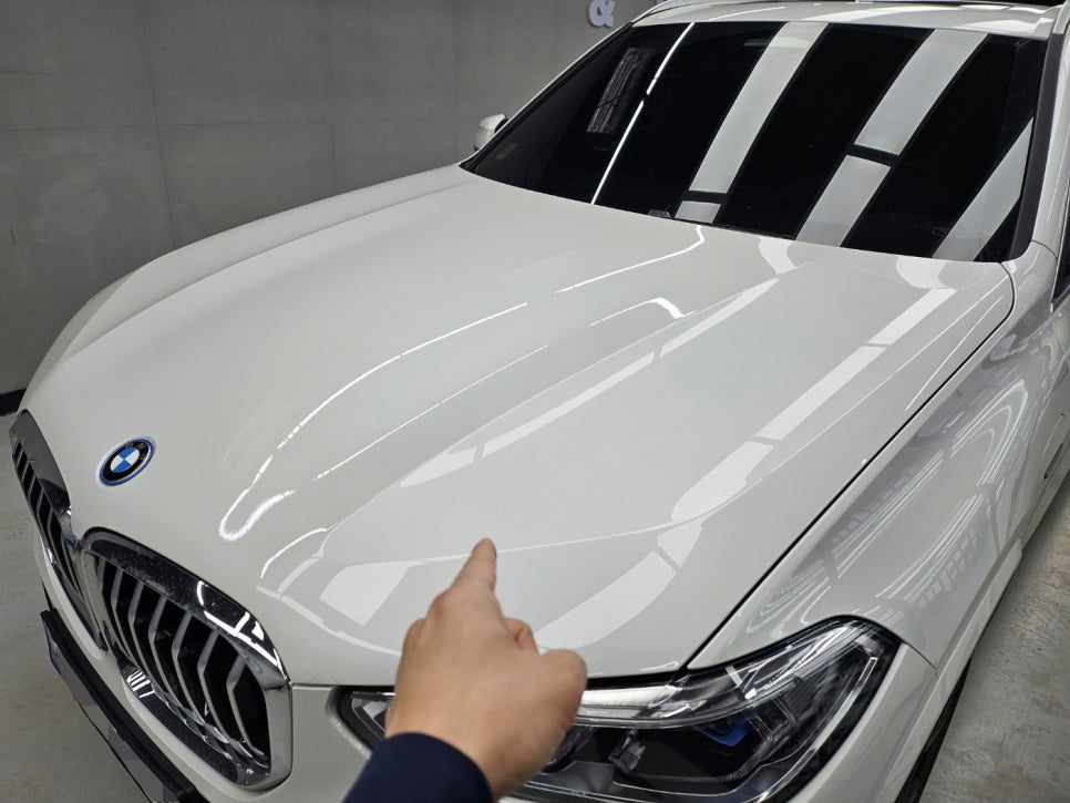 BMW X5 본넷, 헤드라이트, 사이드미러, 필러, 도어스텝 PPF로 보호하기 / 안양,과천,광명,의왕
