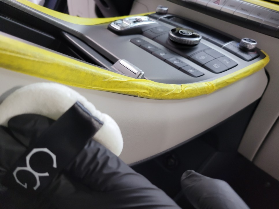 현대 팰리세이드 웜그레이 이염방지 + 가죽코팅은 UG레더코팅(신차필수시공!) / 안양,과천,광명,의왕