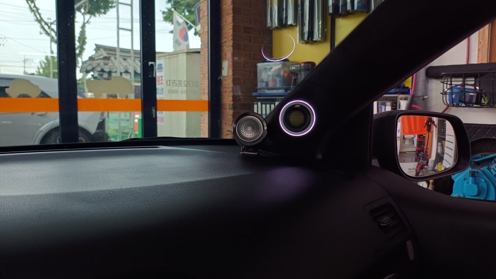 모닝 자동차 스피커 튜닝: 트위터 장착으로 사운드 업그레이드 / 경기 남양주