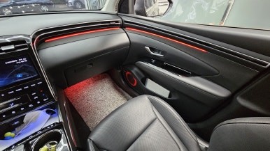 투싼 NX4 엠비언트 라이트가 선사하는 특별한 야간 드라이빙의 매력. / 화성, 수원, 동탄