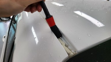 동탄 루프스킨 랩핑 그랜저 ig 블랙 ppf 필름 재시공. / 화성, 수원, 동탄