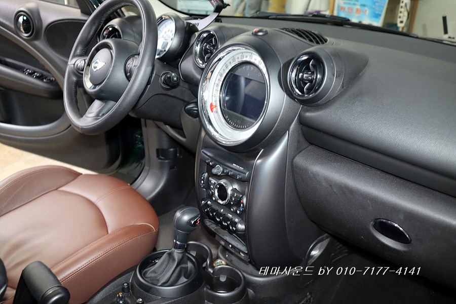 서울 / ( 송파) bmw미니컨트리맨차량 애플카플레이 안드로이드오토 후방카메라 시공하기 / 강남.송파.서초.동작.강동