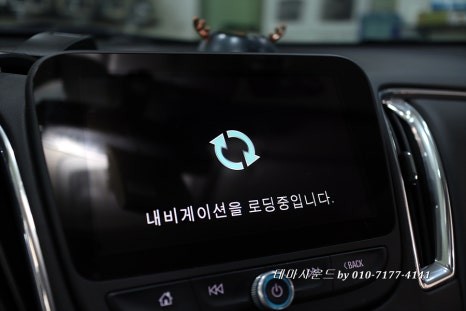 ( 송파)더뉴말리부차량 순정모니터에 3d어라운드뷰 묘듈시공하기