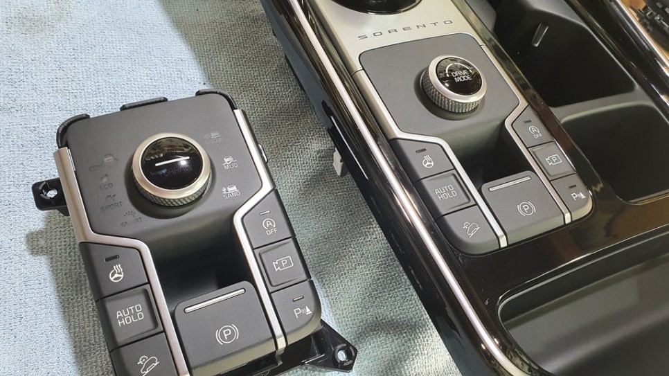 쏘렌토mq4 2륜차량 드라이브모드를 4륜조그다이얼 교체 / 고양, 일산, 김포, 파주