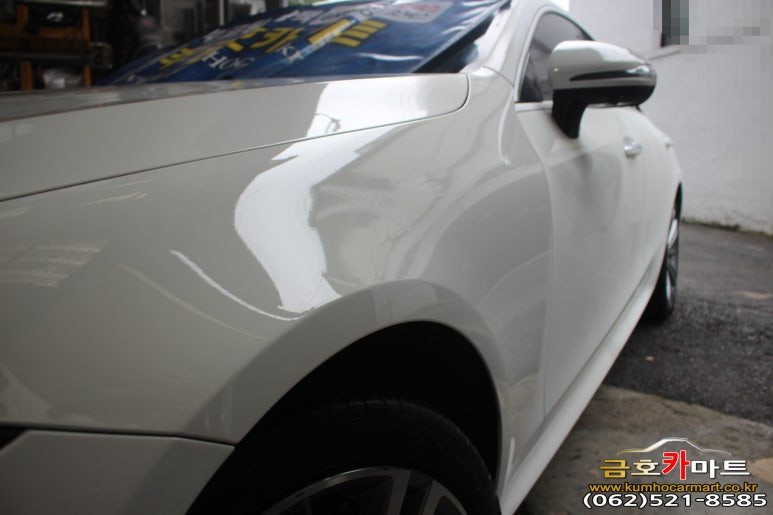 20거3977 벤츠CLS400d  각종 오염물 제거 광택후 유리막 코팅 시공해드림 / 광주 북구 중흥동