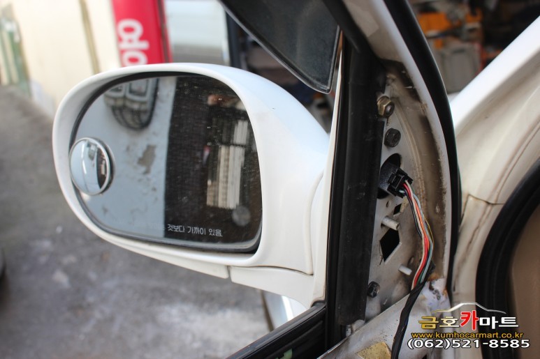 그랜드카니발 사이드미러 접이묘듈 고장차량 모듈교환 정비해드림 / 광주 북구, 서구, 남구, 동구