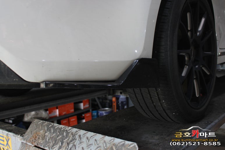 K5앞범퍼 하단 에어댐 설치해드림 / 광주 북구, 서구, 남구, 동구