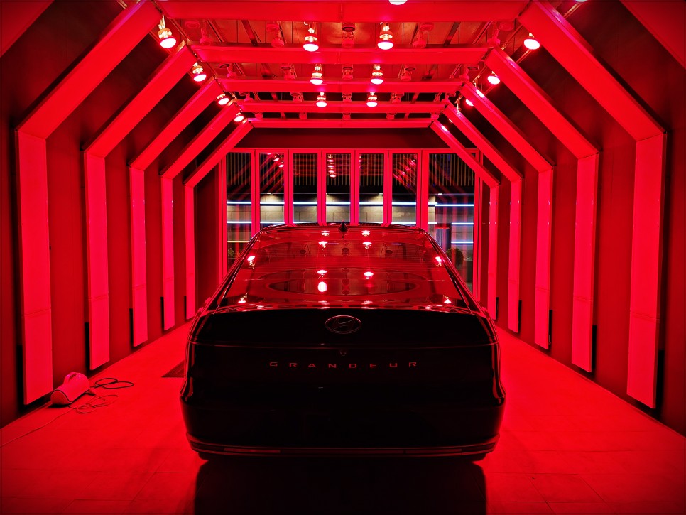 신차그랜저 블랙컬러 울산썬팅 유리막코팅 후기 / 울산, 경남