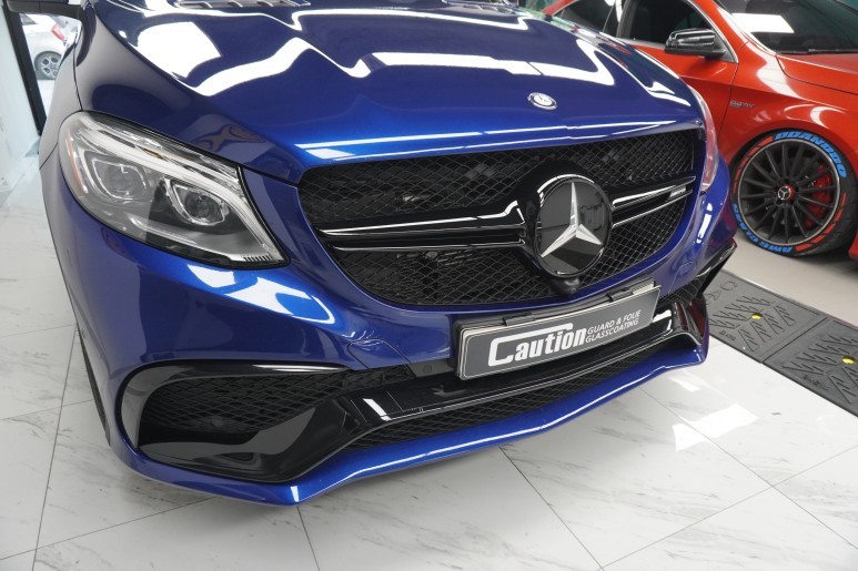 서울 / 벤츠 GLE63 AMG 크롬랩핑( 용산 마포구 여의도 랩핑 PPF ) < 코션 마포점 > / 서울 마포, 서대문, 영등포, 은평 / 마포.서대문.은평.용산.중구