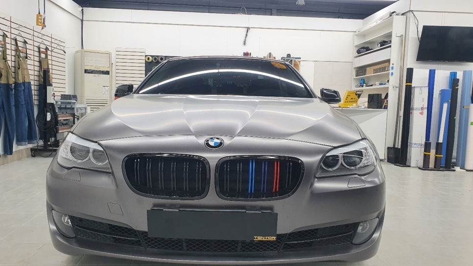 용인랩핑 BMW 520d 전체랩핑 시공기 / 동탄