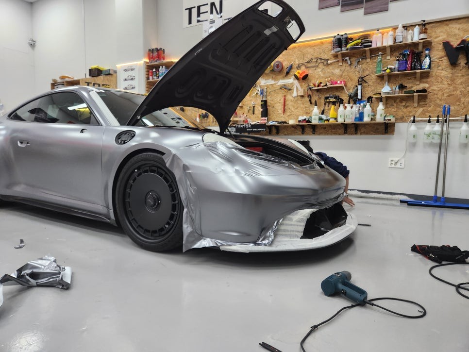 화성랩핑 포르쉐 GT3전체랩핑 / 동탄