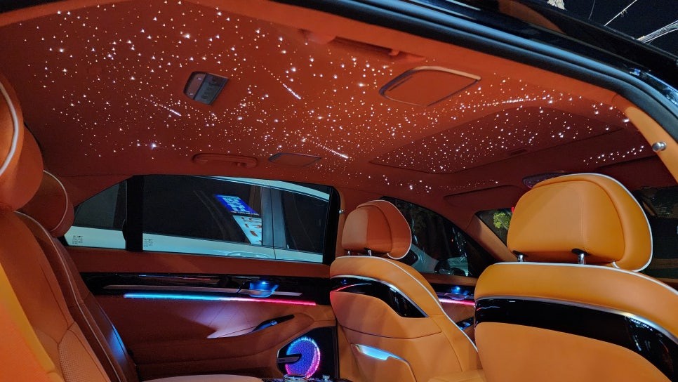 제네시스 G90 천장 은하수 시공 제네시스에 롤스로이스 감성 담기 / 부산 사상구 삼락동