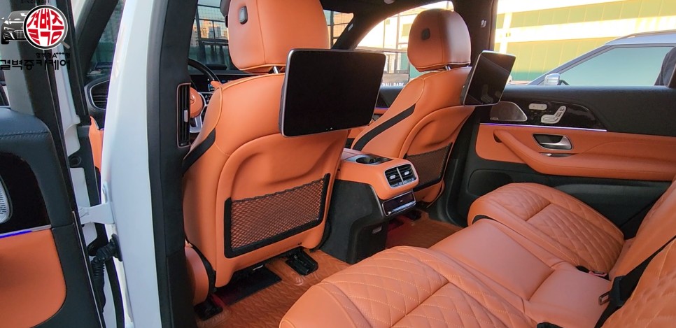 프리미엄 엠보싱매트 벤츠 GLS 400D X167 시공 / 부산 사상구