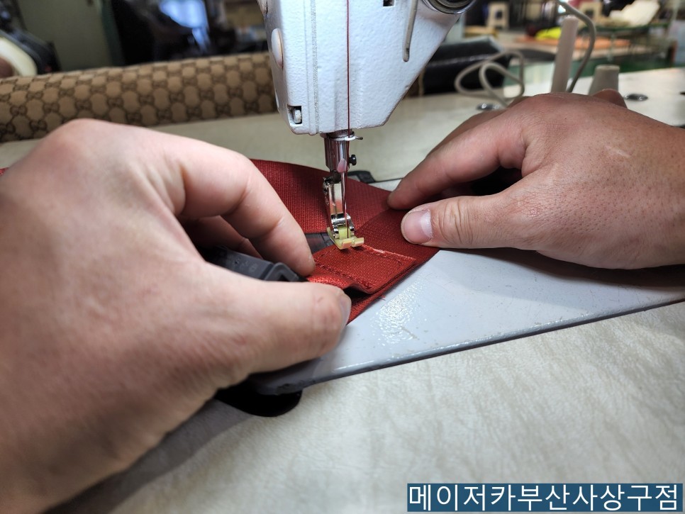 아이오닉5 컬러 안전벨트 시공 / 부산 사상구