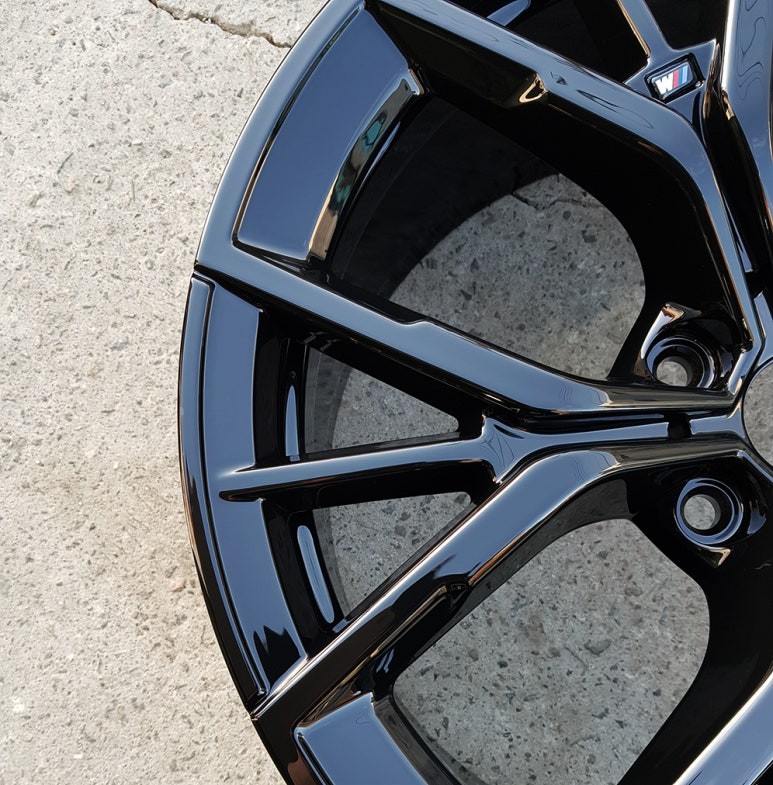 BMW 5시리즈 G30 530i 휠복원 블랙유광 휠도색 분체도장 리더스휠 / 시흥시 죽율동